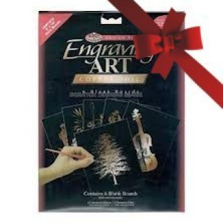 Karcfólia, réz 6 db-os - 12x17 cm