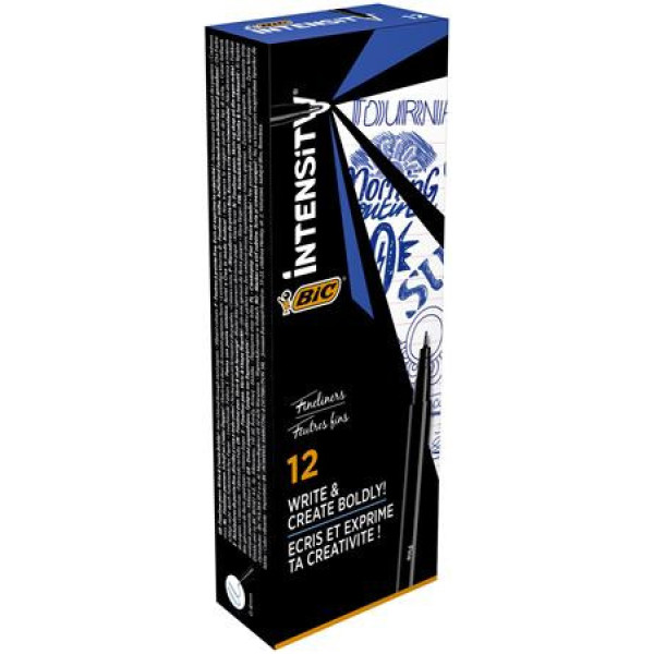 Tűfilc, 0,4 mm, BIC "Intensity ", kék Tűfilc, 0,4 mm, BIC "Intensity ", kék