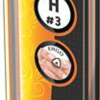 Grafitceruza radírral, H, háromszögletű, MAPED "Black'Peps"