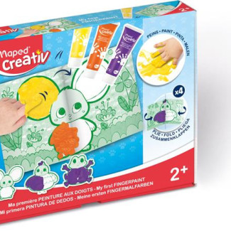 Kreatív készségfejlesztő készlet, MAPED CREATIV, "Early age", ujjfesték Kreatív készségfejlesztő készlet, MAPED CREATIV, "Early age", ujjfesték
