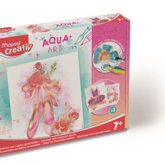 Akvarell festőkészlet, MAPED CREATIV, "Aqua Art", tánc