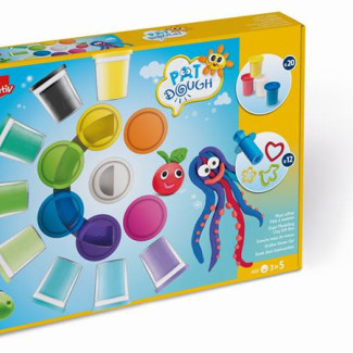 Gyurma és formázó készlet, 32 darabos, MAPED CREATIV "Pat Dough" Gyurma és formázó készlet, 32 darabos, MAPED CREATIV "Pat Dough"