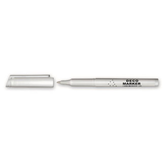Dekormarker, 1 mm, kúpos, GRANIT "M850", fehér