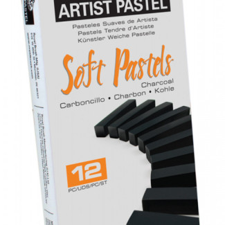 Szénpasztell készlet Royal - 12db, egész Szénpasztell készlet Royal - 12db, egész