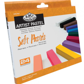 Porpasztell kréta készlet, 24 db-os - Portré készítéshez, bőrtónusok Porpasztell kréta készlet, 24 db-os - Portré készítéshez, bőrtónusok
