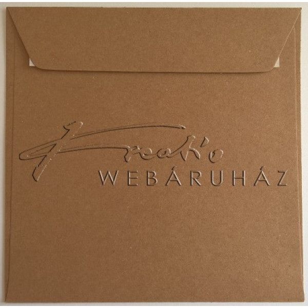 Boríték - Real Natural Prémium Boríték 16x16 cm - 10 db