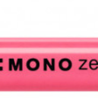 Tombow Mono Zero precíziós radír kör alakú töltettel - neon pink radírceruza