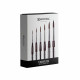 Ecset - Escoda 1242 Versatil 6 Set - szintetikus ecset szett, utazó készlet, összecsukható Ecset - Escoda 1242 Versatil 6 Set - szintetikus ecset szett, utazó készlet, összecsukható