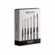 Ecset - Escoda 1244 Prado 6 Set - szintetikus ecset szett, utazó készlet, összecsukható Ecset - Escoda 1244 Prado 6 Set - szintetikus ecset szett, utazó készlet, összecsukható
