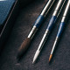 Ecset - Escoda 1271 Blue Set - szintetikus ecset szett, utazó készlet, összecsukható Ecset - Escoda 1271 Blue Set - szintetikus ecset szett, utazó készlet, összecsukható