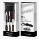 Ecset - Escoda 1272 Black Set - szintetikus ecset szett, utazó készlet, összecsukható Ecset - Escoda 1272 Black Set - szintetikus ecset szett, utazó készlet, összecsukható