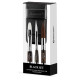Ecset - Escoda 1272 Black Set - szintetikus ecset szett, utazó készlet, összecsukható Ecset - Escoda 1272 Black Set - szintetikus ecset szett, utazó készlet, összecsukható