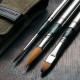 Ecset - Escoda 1273 Green Set - szintetikus ecset szett, utazó készlet, összecsukható Ecset - Escoda 1273 Green Set - szintetikus ecset szett, utazó készlet, összecsukható