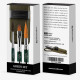Ecset - Escoda 1273 Green Set - szintetikus ecset szett, utazó készlet, összecsukható Ecset - Escoda 1273 Green Set - szintetikus ecset szett, utazó készlet, összecsukható