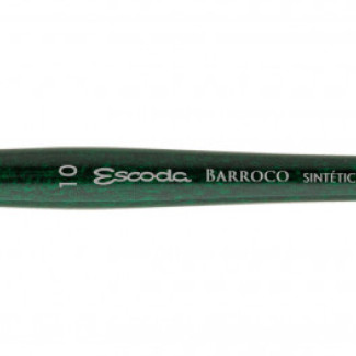 Ecset - Escoda Barroco - szintetikus ecset, rövidnyelű, kerek, hegyes - 4-es méret