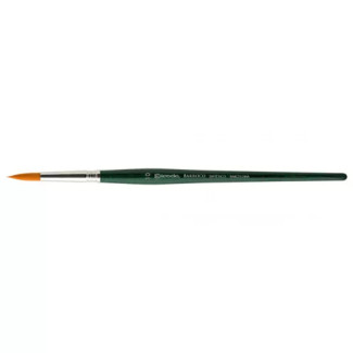 Ecset - Escoda Barroco - szintetikus ecset, rövidnyelű, kerek, hegyes - 6-os méret