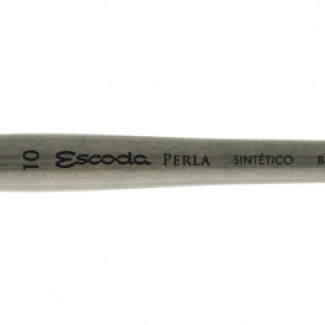 Ecset - Escoda Perla - szintetikus ecset, rövidnyelű, kerek, rövid hegyes - 2-es méret