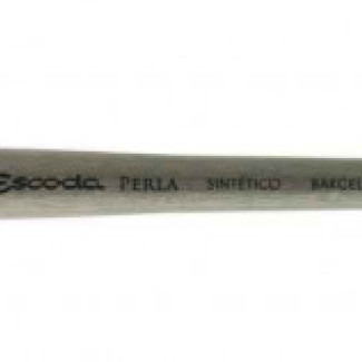 Ecset - Escoda Perla - szintetikus ecset, rövidnyelű, macskanyelv - 6-os méret