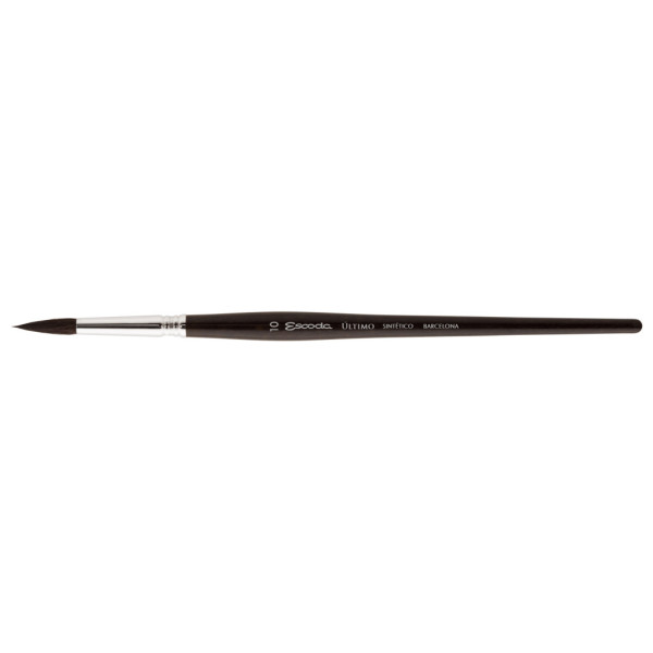 Ecset - Escoda Ultimo - szintetikus ecset, rövidnyelű, kerek, hegyes ecset - 12-es méret Ecset - Escoda Ultimo - szintetikus ecset, rövidnyelű, kerek, hegyes ecset - 12-es méret