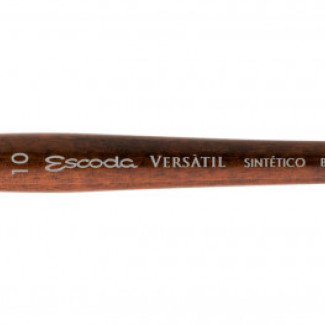 Ecset - Escoda Versatil lapos, rövidnyelű, szintetikus, sötétbarna Ecset - Escoda Versatil lapos, rövidnyelű, szintetikus, sötétbarna