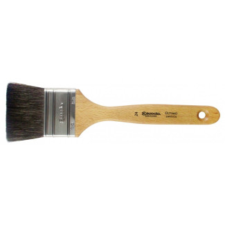Ecset - Escoda Ultimo - szintetikus ecset, rövidnyelű, lapos ecset - 24-es méret