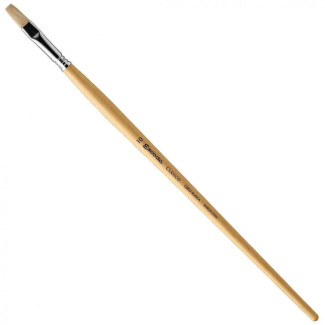 Ecset - Escoda Clásico - Klasszikus fehér sörte ecset, széles, lapos - 10-es méret Ecset - Escoda Clásico - Klasszikus fehér sörte ecset, széles, lapos - 10-es méret