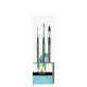 Ecset - Escoda 8611-1 Conrad Roset Set - szintetikus ecset szett - Rövidnyelű ajándékkészlet Ecset - Escoda 8611-1 Conrad Roset Set - szintetikus ecset szett - Rövidnyelű ajándékkészlet