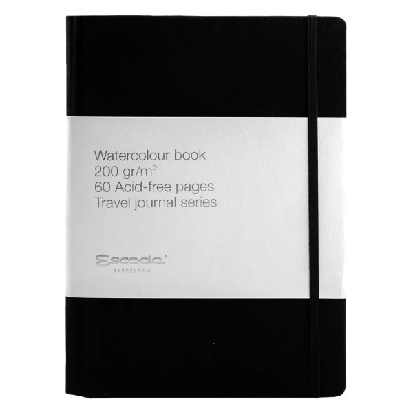 Escoda Travel Journal - Escoda Akvarell könyv, álló - 200 gr, 60 oldalas, Escoda Travel Journal Series A4