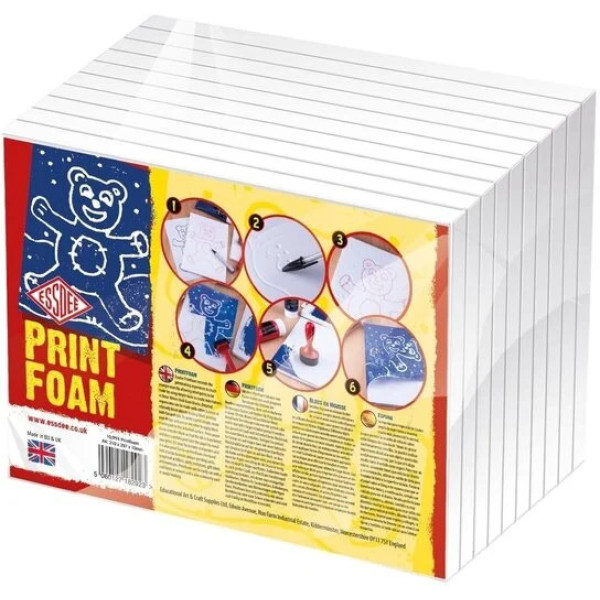 ESDEE Printfoam - Magasnyomó Hablap A4 - 10 db