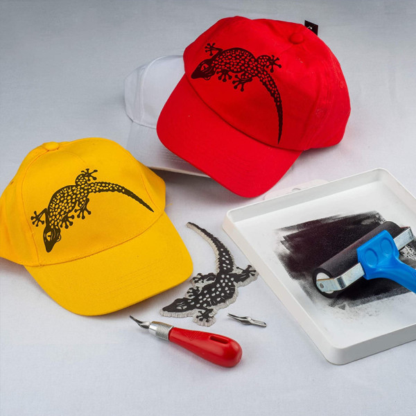 Művészlinókészlet - ESSDEE Fabric Lino Printing Kit - Textilnyomó készlet Művészlinókészlet - ESSDEE Fabric Lino Printing Kit - Textilnyomó készlet