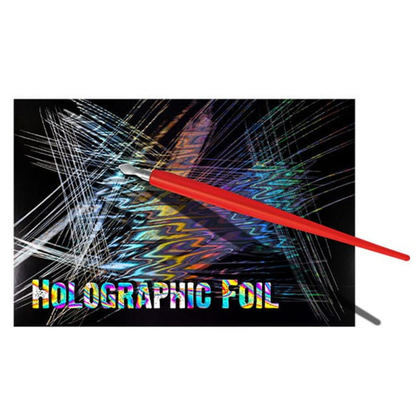 Karcfólia csomag, üres, holografikus - ESSDEE 10 Holographic Foil 152x101mm Karcfólia csomag, üres, holografikus - ESSDEE 10 Holographic Foil 152x101mm