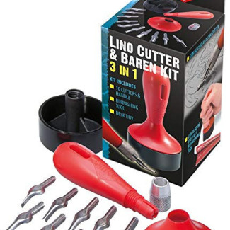 Linómetsző készlet - ESSDEE - műanyag tartónyélben - 10 késsel