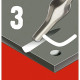 Linómetsző kés - ESSDEE - 1 db No. 3 Linómetsző kés - ESSDEE - 1 db No. 3