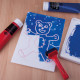 Művészlinókészlet gyerekeknek - ESSDEE Block Printing Kit for Kids - Nyomdakészítéshez Művészlinókészlet gyerekeknek - ESSDEE Block Printing Kit for Kids - Nyomdakészítéshez