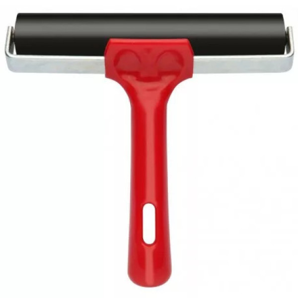 Linóhenger - ESSDEE festőhenger 15cm - Keménygumi, fehérdobozos