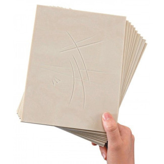 Puha művészlinó tábla, 3 mm vastag - ESSDEE SoftCut Block 75x75 mm