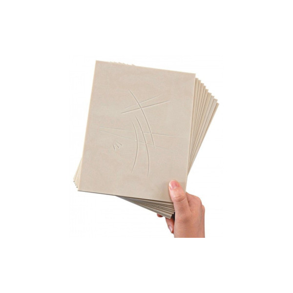 Puha művészlinó tábla, 3 mm vastag - ESSDEE SoftCut Block A6