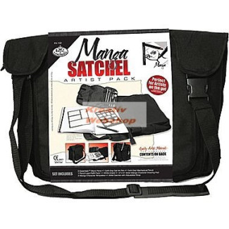 Manga művész készlet sablonnal - Nagyméretű válltáskával