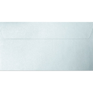 Galaxis Metálfényű Világoskék DL boríték, 120 gr - 22x11 cm - Világoskék színű