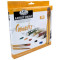 Művész Gouache festék készlet 2 db ecsettel - Royal 18 x 12 ml, tubusos