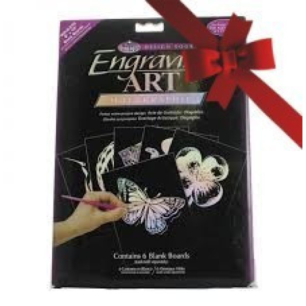 Karcfólia, holografikus karclap, 6 db-os - 12x17 cm