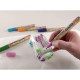 KREUL Üveg- és Porcelánmarker Készlet, Glitteres - 5 színű készlet - Alapszínek KREUL Üveg- és Porcelánmarker Készlet, Glitteres - 5 színű készlet - Alapszínek