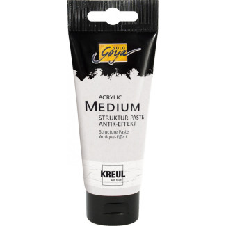 KREUL SOLO GOYA Medium Akrilhoz, tubusos, 100 ml - Struktúrapaszta, Antik hatású