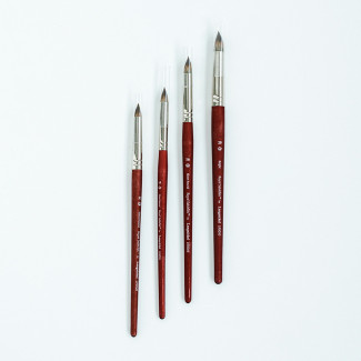 Ecset, természetes hatású SABLETEK ecset, Kerek, rövidszőrű 12 Ecset, természetes hatású SABLETEK ecset, Kerek, rövidszőrű 12