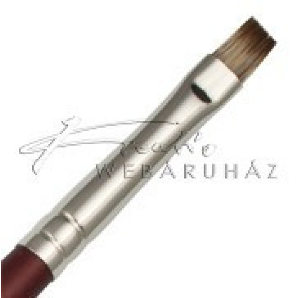 Ecset, természetes hatású SABLETEK ecset, Lapos rövidszőrű 6-os