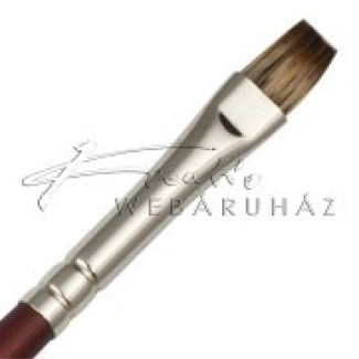 Ecset, természetes hatású SABLETEK ecset, Lapos rövidszőrű 8-as