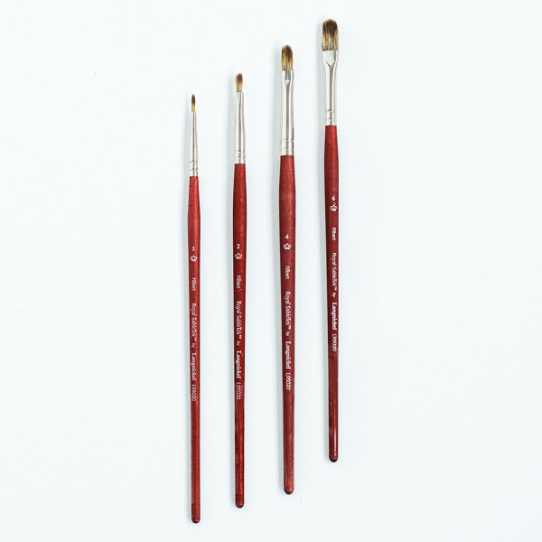 Ecset, természetes hatású SABLETEK ecset, Macskanyelv 1