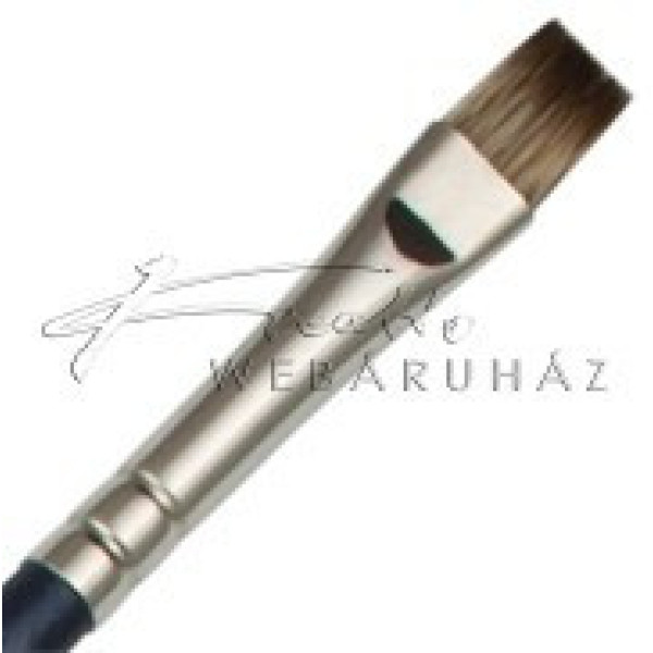 Ecset, természetes hatású SABLETEK ecset, Lapos rövidszőrű, olajhoz 8