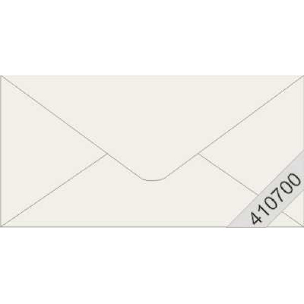 Fehér esküvői boríték, 22x11 cm - 12 db / csomag