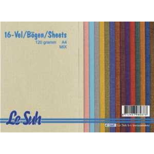 Domborított papír - Vászon hatású, A4, 16 lap, 120gr. Domborított papír - Vászon hatású, A4, 16 lap, 120gr.